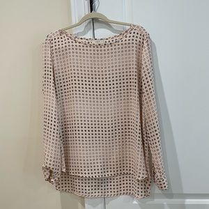 Loft pink top large